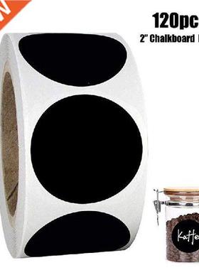 120Pcs/Roll Chalkboard Labels Sticker Pantry and Storage