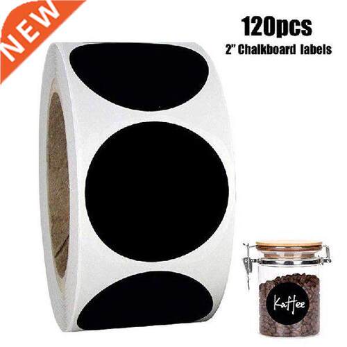120Pcs/Roll Chalkboard Labels Sticker Pantry and Storage