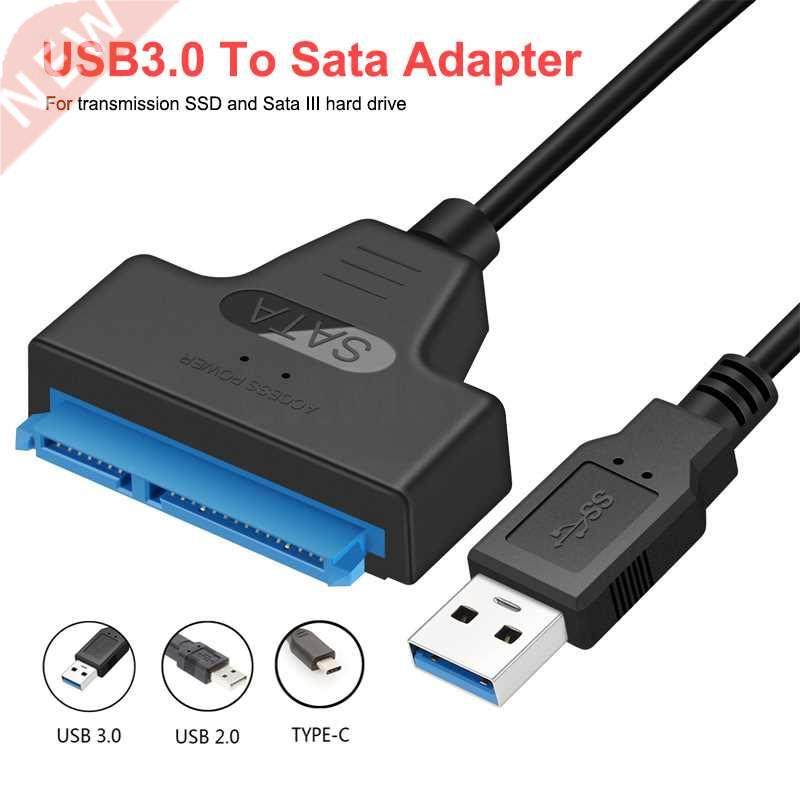 SATA To USB 3.0 Cable Adapter Sata 3 To Usb 3.0 2.0 Type C C