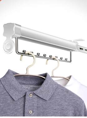 mount pull out pull-out Wardrobe closet cloth Jacket hanger