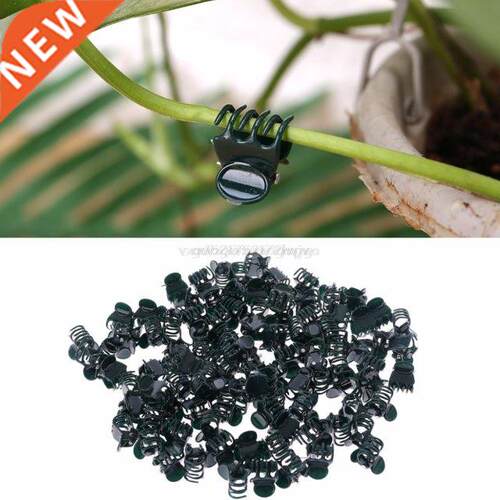 100 PCS Plant Support Clips Garden Clips Flower Orchid Stem