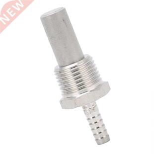 1/2 MPT Aeration Stone 0.5μm Stainless Steel Oxygenation