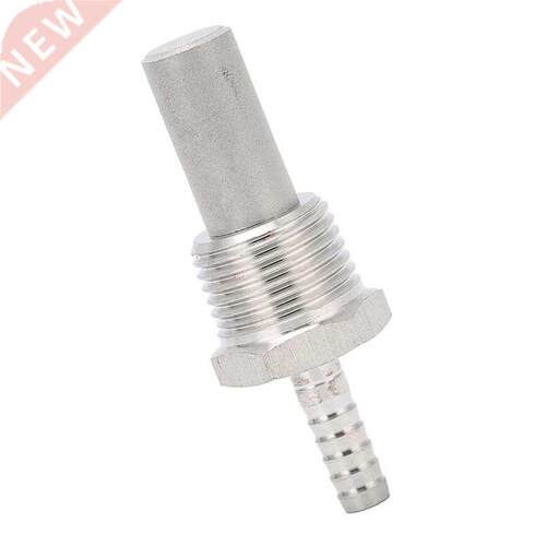 1/2 MPT Aeration Stone 0.5μm Stainless Steel Oxygenation