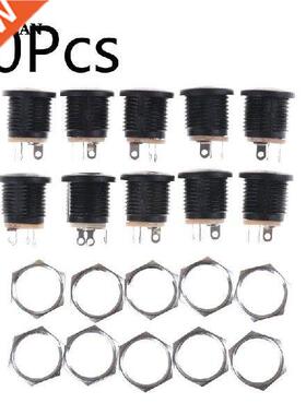 10Pcs 5.5mmx2.1mm DC Power Female Socket DC022 DC Power