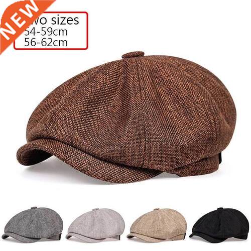 2021 New men's casual newsboy hat spring and autumn retro be