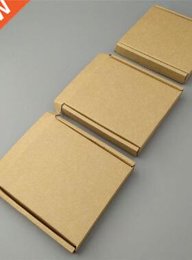 100pcs 2cm height Square Kraft Shipping Corrugated Boxes