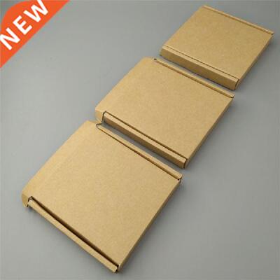 100pcs 2cm height Square Kraft Shipping Corrugated Boxes