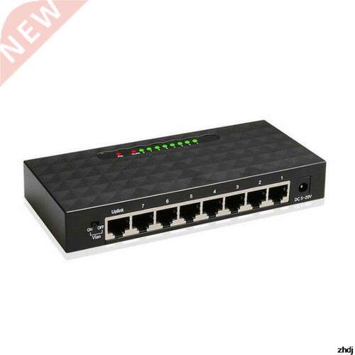 8 Port Gigabit Switcher Ethernet Smart High Performance 1000