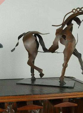 D Led Night Lights Acrylic Cartoon Horse Table Lamp For