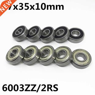 2Pcs High quality 6003ZZ 6003-2RS ball bearing 17x35x10 mm d