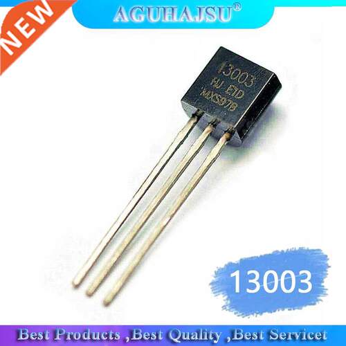 50pcs MJE13003 13003 TO-92 Bipolar Transistors 1.5A 450V NPN