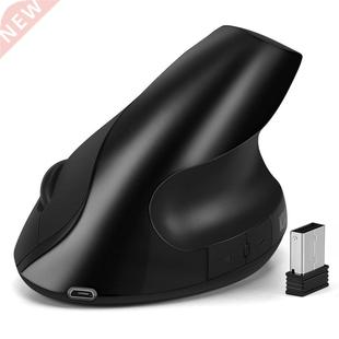 2.4GHz Charged Wireless Mouse Ergonomic Rechargeable Silent