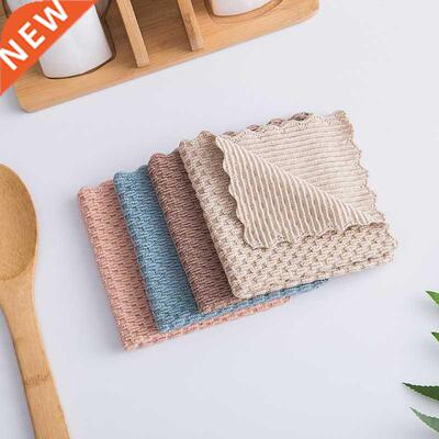 1Pcs Polyester/Nylon Cleaning Towel Anti-grease Cleaning Clo