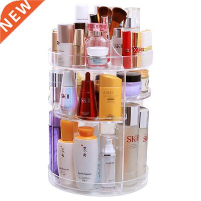 360 Degree Rotation Make Up Organizer Box Cosmetic Organizer