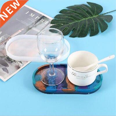 Oval Mold Ashtray Mold Coaster Flexble Slcone Tray