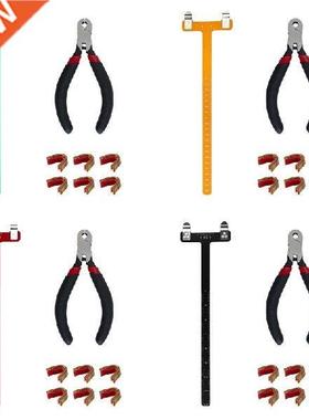 T Shape Bow Square Ruler Nocking Buckle Plier Bow String