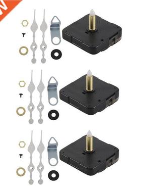 3X Long Spindle Clock Mechanism Movement, 3/ 5 Inch Maximum
