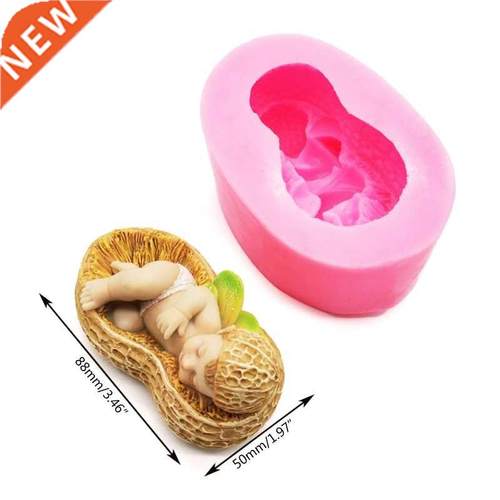 Cradle Baby Fondant Mold Silicone Chocolate Candy Mold