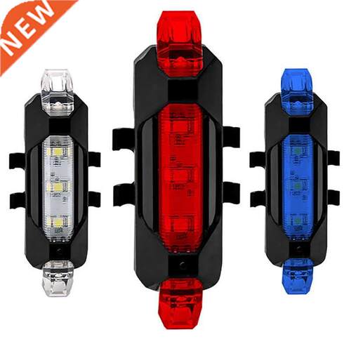 Bicycle Light Waterproof Rear Tail Light LED USB Rechargeabl