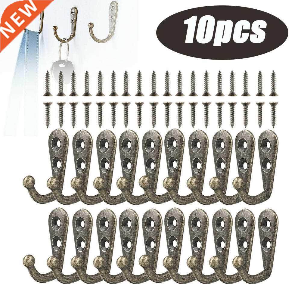 Wall Mounted Door Back Hooks Retro Alloy Single Hook Home