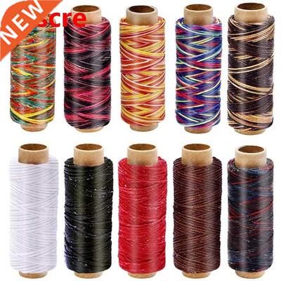 10PCS High Quality Durable Leather Waxed Thread Cord For Lea