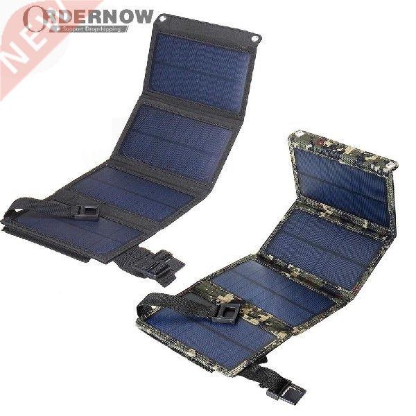 20W Foldable USB Solar Panel Solar Cell Portable Folding