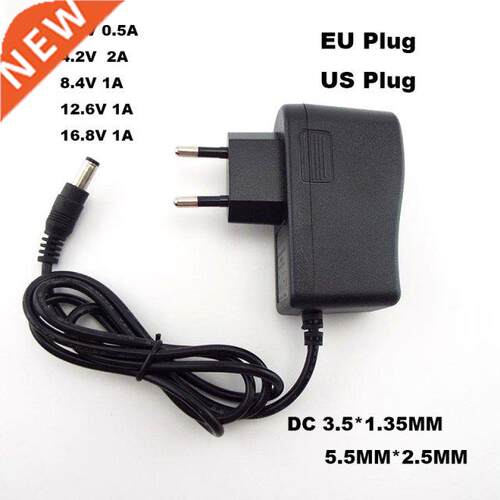 AC 100-240V DC 4.2V 8.4V 12.6V 16.8V 1A 1000MA Power Supply