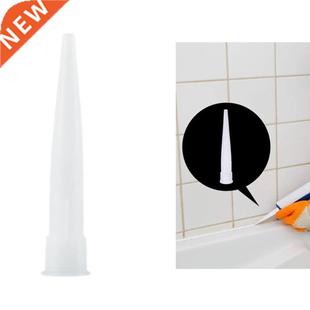 B2QB 30 pcs Silica Gel Caulking Nozzles Durable Glass Glue
