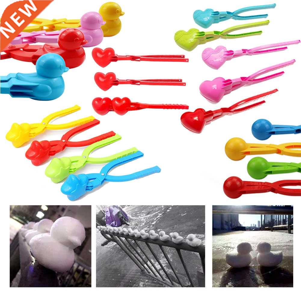 Winter Duck Shaped Snowball Maker Dinosaur Snowball Clip