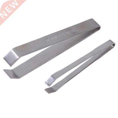 1 PC Stainless Steel Fish Bone Tweezers Pincer Clip Puller