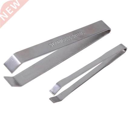 1 PC Stainless Steel Fish Bone Tweezers Pincer Clip Puller