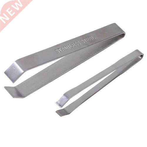 1 PC Stainless Steel Fish Bone Tweezers Pincer Clip Puller