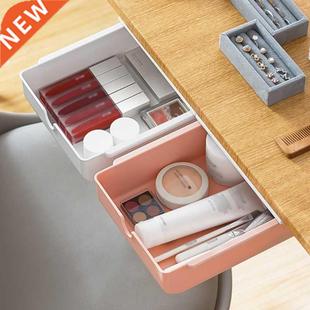 Storage Hidden Drawer Desk Table Box Under Adhesive