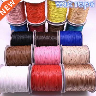 0.5 0.8 1.0 1.5 2.0mm Waxed Cord Waxed Thread Cord String S