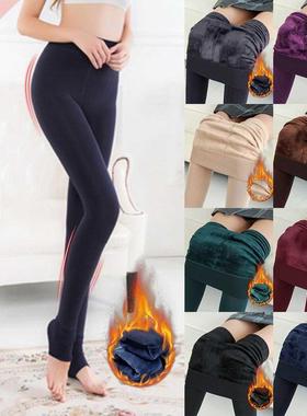 Winter Leggings Knitting Velvet Casual Legging New High Elas