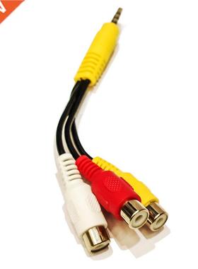 15 Cm 3.5 Revoluton 3RCA Female Composte Audo Vdeo AV Ca