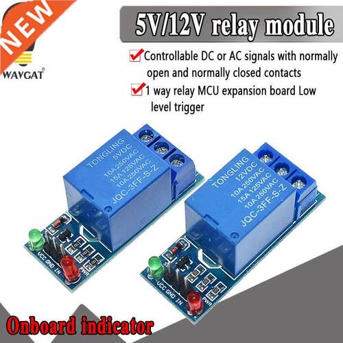 5V 12V low level trigger 1 Channel Relay Module interface Bo