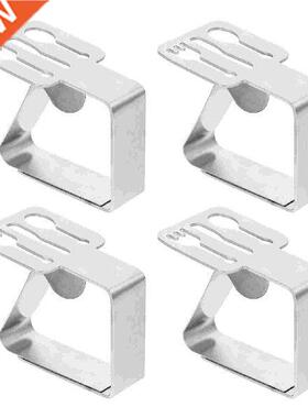 6 Pcs Stainless Steel Tablecloth Clips Non-slip Table Cover