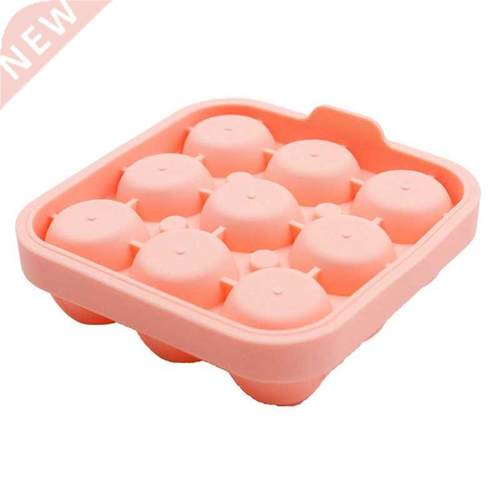 Silicone Molds Ice Tray 9 Grid Rose Ice Molds Home Bar Party