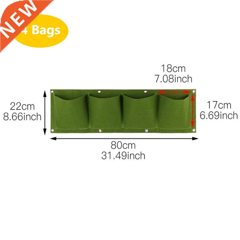 wall flower Grow Bags pocket vertical garden Planting Hangin