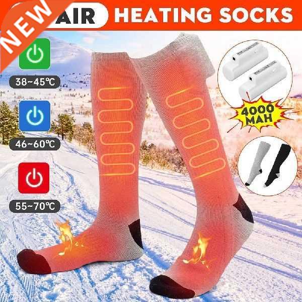 Heated Socks Winter Feet Warmer Usb Rechargeable Battery