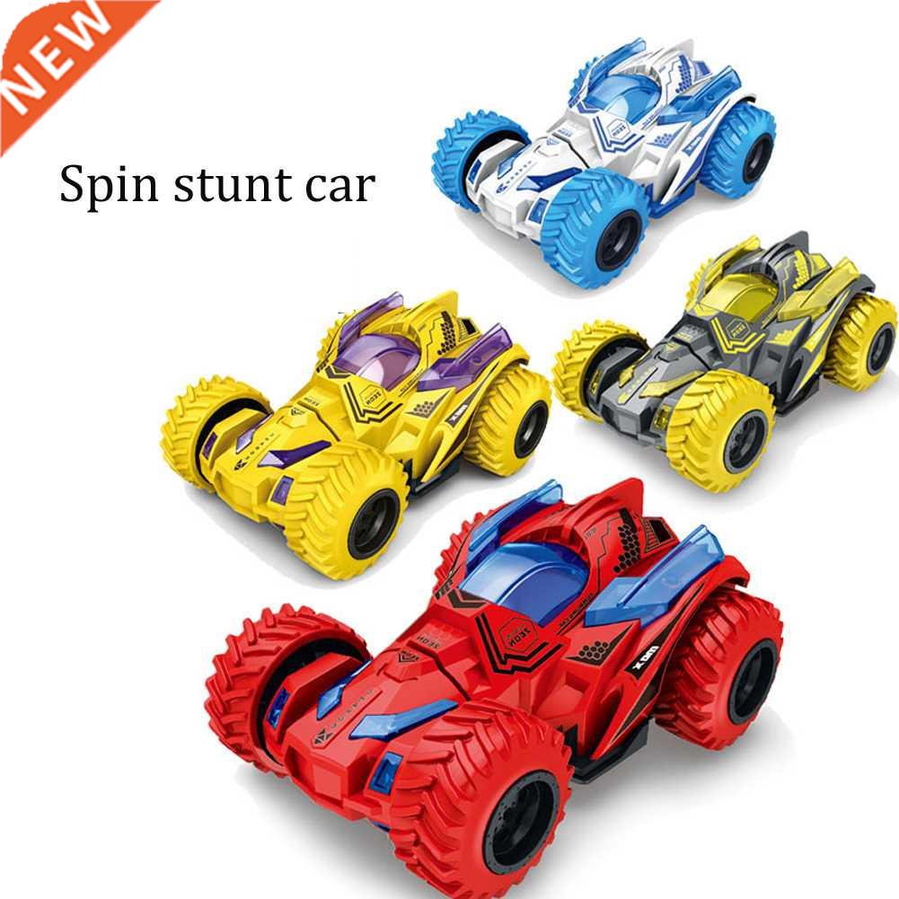Kids Toy Car Fun Double-Side Vehicle Inertia Safety Crashwor
