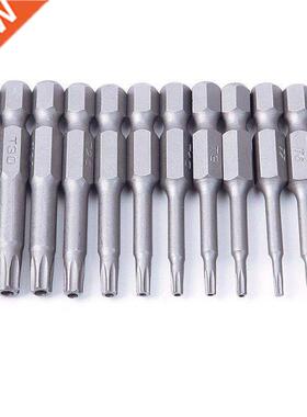 12Pcs 50mm 1/4inch Hex Torx Head Screw Driver Bits Magnetic