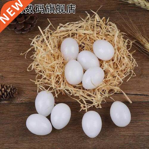10PCS/lot Fake Eggs Plastic Pigeon Egg Solid Pigeon Fake Egg