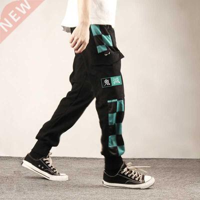 Anime Demon Slayer Casual Pants Cartoon Kamado Tanjirou Agat
