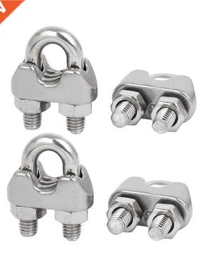 M6 1/4 Inch 304 Stainless Steel U-Shape Bolt Saddle Clamps C