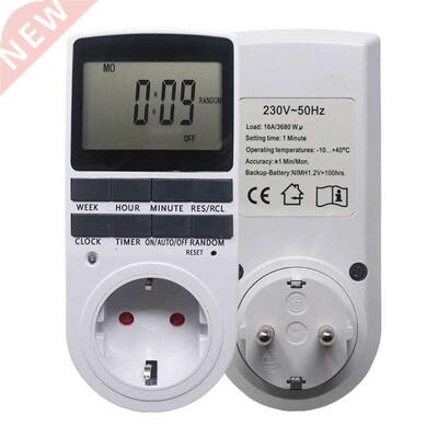 Ketotek Electronic Digital Timer Switch EU FR BR Plug Kitche