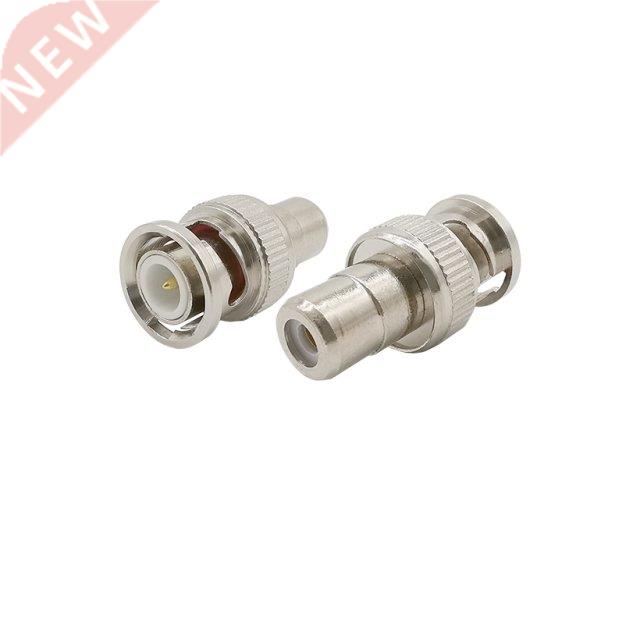 5Pcs BNC Male to RCA Female Plug Straight Coaxial Connector