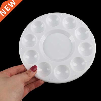 5Pcs/set 10Grid Watercolor Oil Paint Painting Tray Mixing Pa