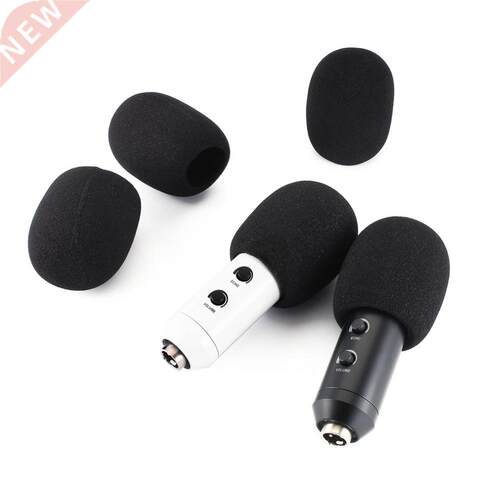 5pcs Microphone Replacement Foam Microphone Cover Mic Cover